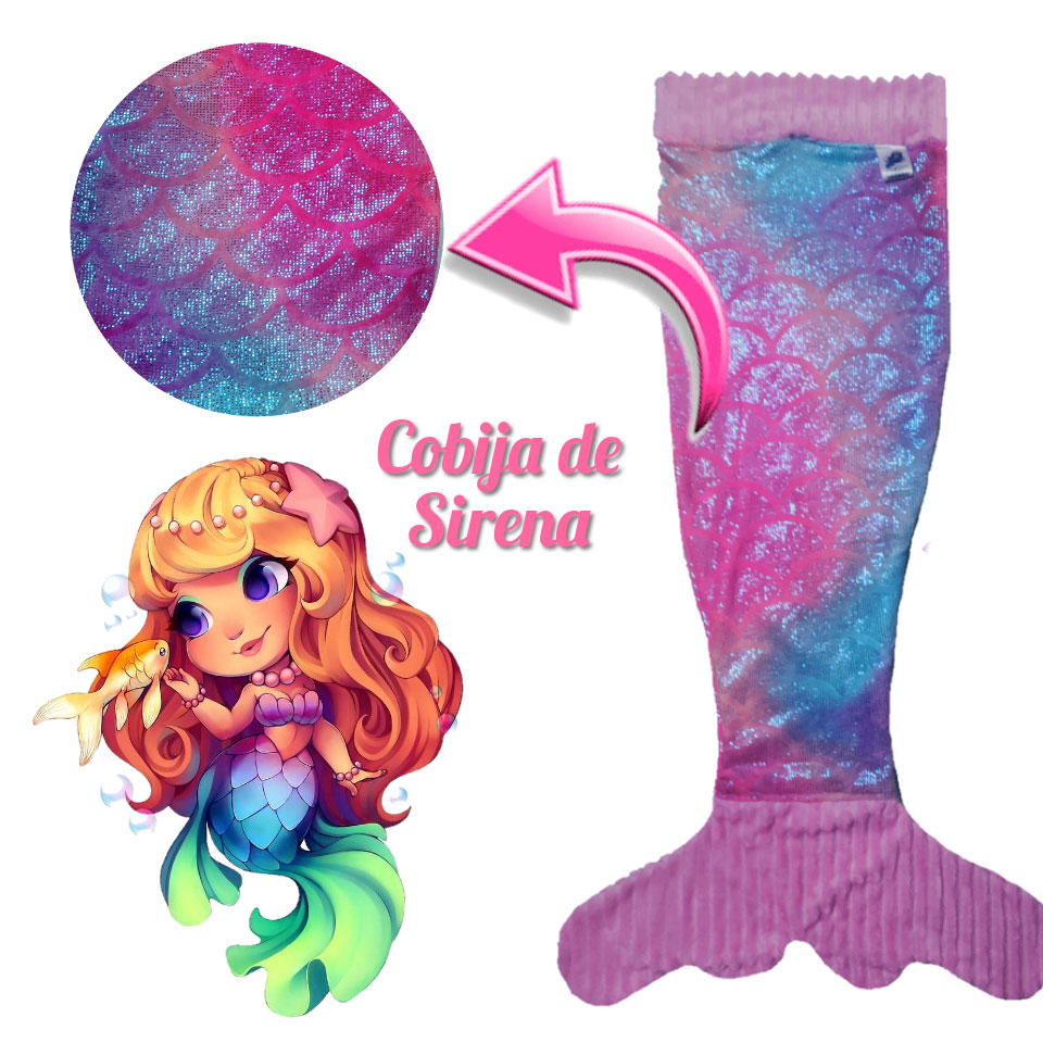 Cobija Cola Sirena