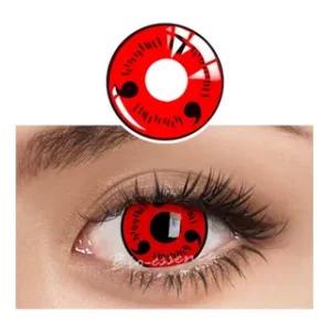 Lentes de contacto Sharingan 3 Aspas | Naruto | T-ART