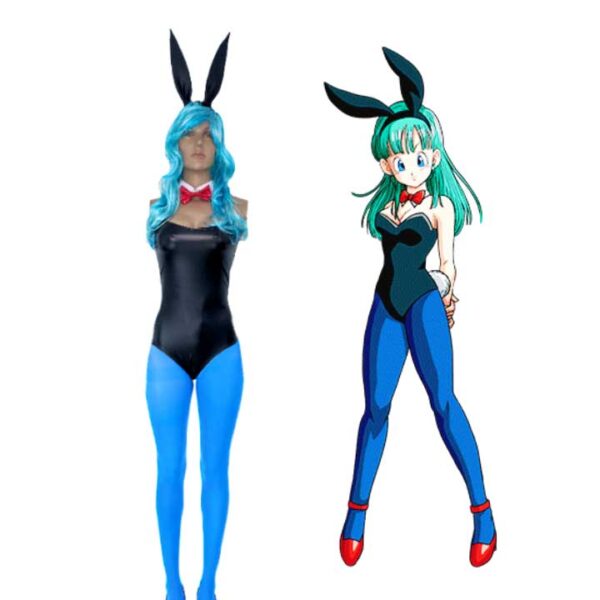 Cosplay Bulma Dragon Ball Disfraz Bulma Dragon Ball Adulto Peluca T Art 