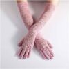 Guantes de Encaje con dedos | Guantes Largos para Mujer T-ART - Imagen 3