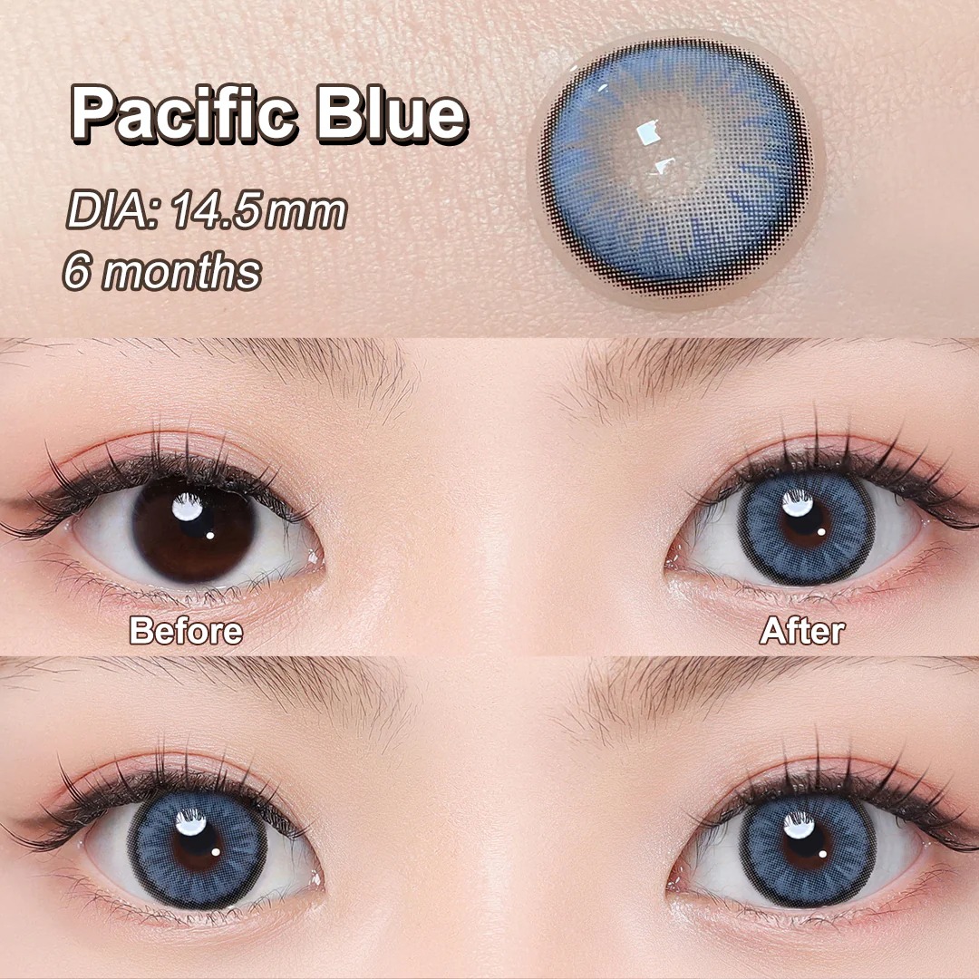 Lentes de contacto pacific blue | color AZUL | T-ART