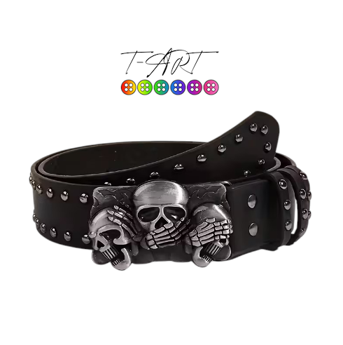 Cinturon | Correa con Hebilla Calavera T-ART
