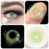 Lentes de contacto Ocean green | color Verde | T-ART