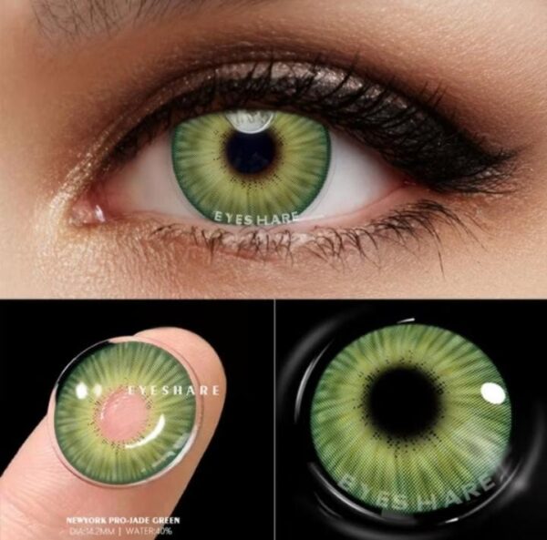 Lentes de contacto JADE GREEN | color Verde | T-ART