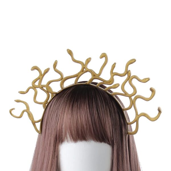 Diadema de serpientes Medusa T-ART - Imagen 4