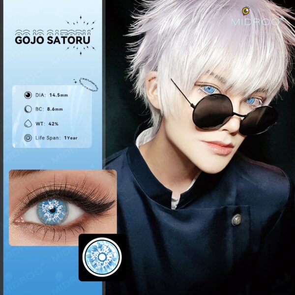 Lentes de contacto Gojo Satoru | T-ART