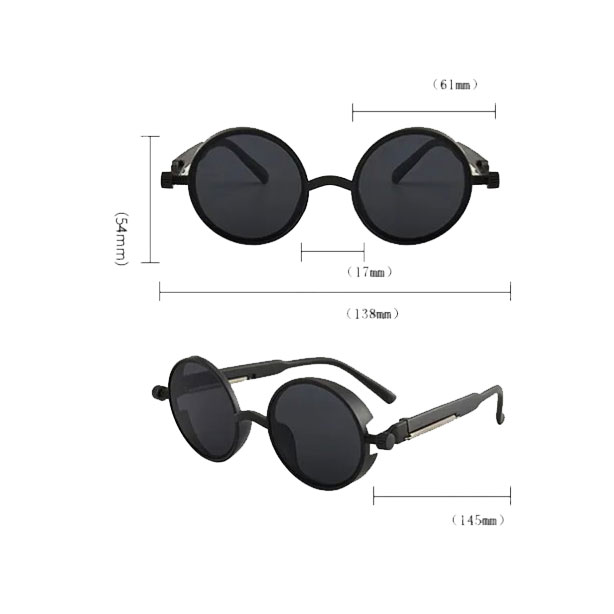 Gafas Steampunk Redondas con Resorte | T-ART - Imagen 2