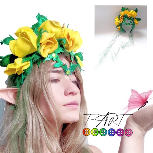 Aptafêtes Diadema De Elfo De 14 Cm – Accesorio De Disfraz Para Halloween, Carnaval Y Fiestas Temáticas