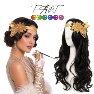 Diadema Años 20 Dorada | Estilo Gatsby & Flapper T-ART