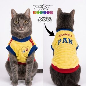 Camiseta selección Colombia Gatos | Mascotas T-ART