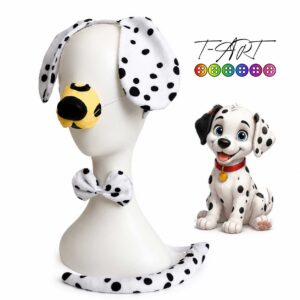 KIT DE DISFRAZ PERRITO DÁLMATA PARA NIÑOS