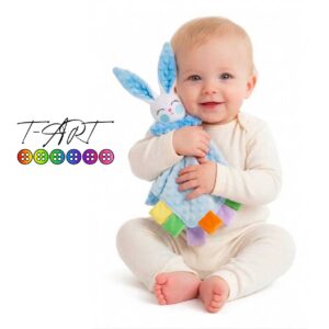 Muñeco de Apego Conejito para Bebé | Manta de Apego Suave y Sensorial | T-ART