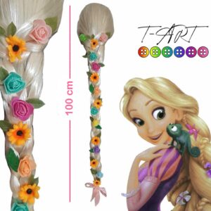 Peluca Rapunzel | Peluca Enredados 100 cm