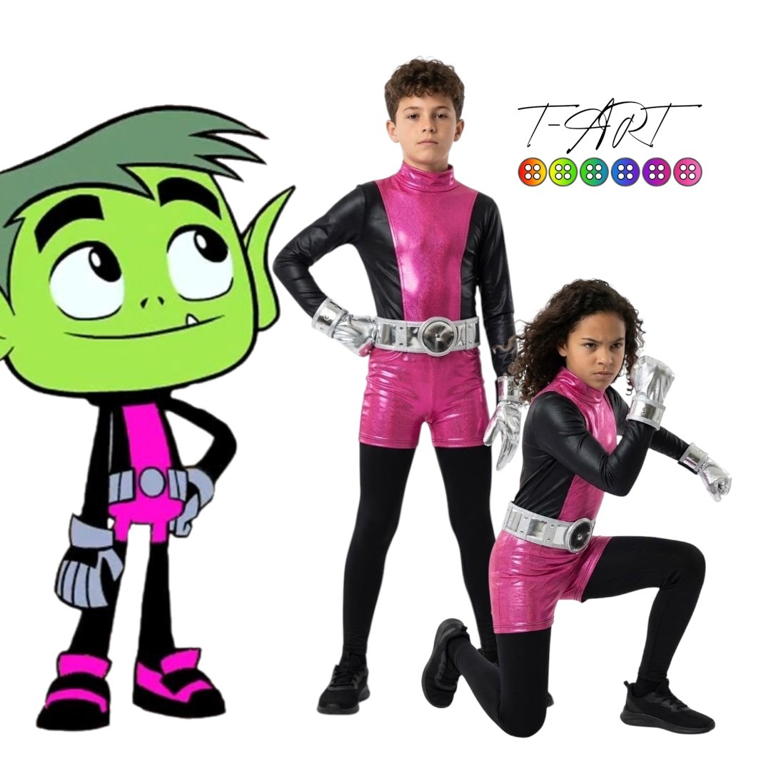 Cosplay Chico Bestia Teen Titans | Disfraz Chico Bestia Teen Titans