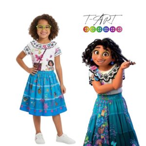 Disfraz / Conjunto Infantil Mirabel (Encanto) - T-ART